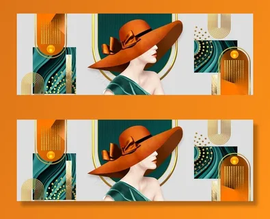 美女装饰画图片