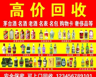 名酒回收图片
