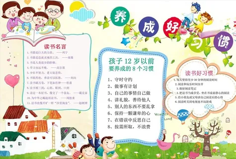 养成好习惯图片