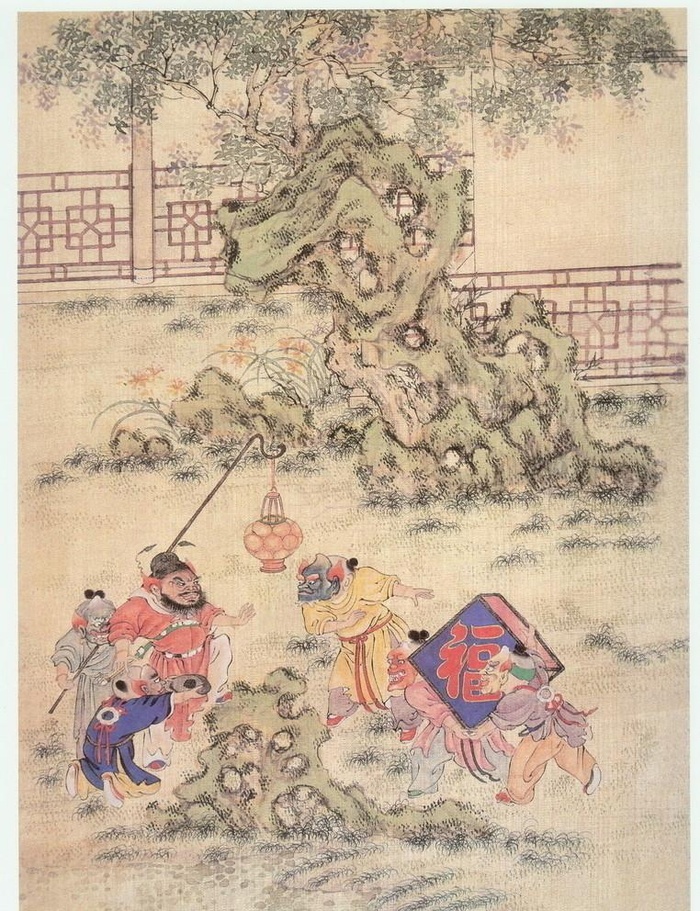 百子团圆图图片