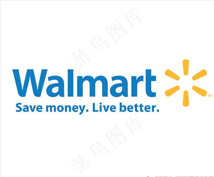 Walmart超市图片ai矢量模版下载