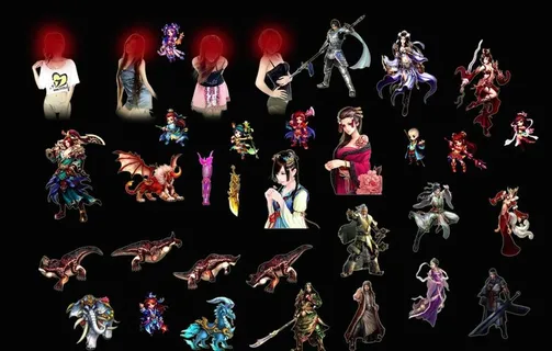 游戏卡通人物图片