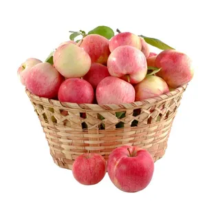 红富士冰糖心苹果图片