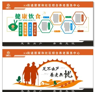 养老宣传栏图片