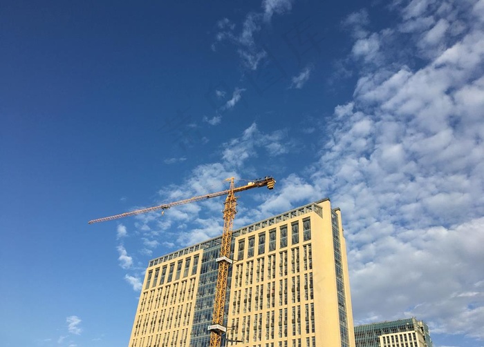 建设中的大楼图片