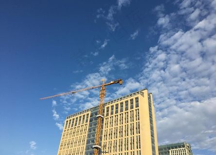 建设中的大楼图片