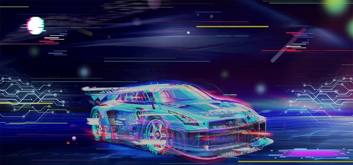 汽车海报图片(2363x1181)psd模版下载