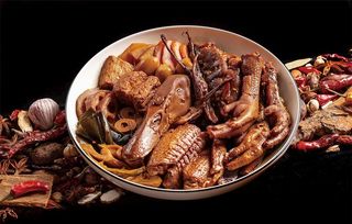 特色辣鸭货图片