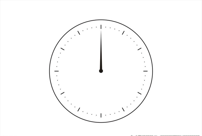 钟表盘矢量图图片