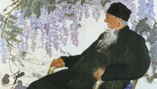 齐白石像图图片