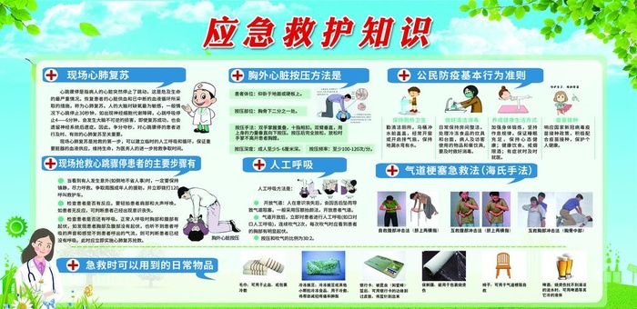 应急救护知识图片
