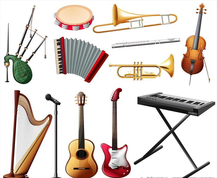 矢量乐器图片