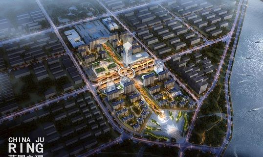 商业综合体效果图图片