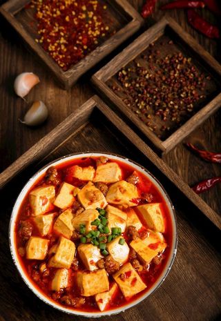 麻婆豆腐图片