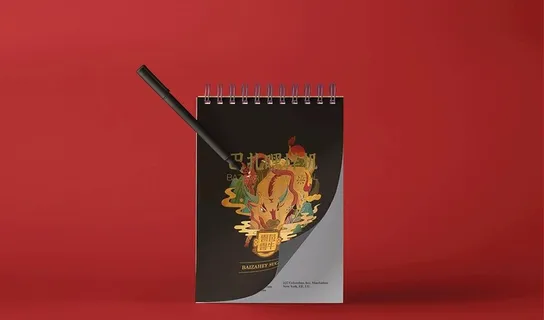 记事本样机图片