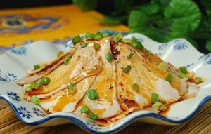 红油白肉图片
