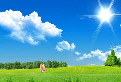 蓝天白云图片 蓝天白云图片