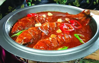 酱焖黄花鱼图片