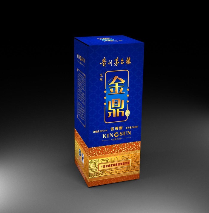 高档酒 展开图图片cdr矢量模版下载