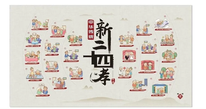 新二十四孝图片cdr矢量模版下载