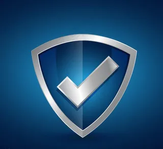 标对号的盾牌图片