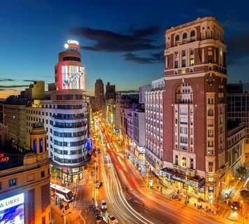 繁荣 城市 夜景 夜色 街道图片