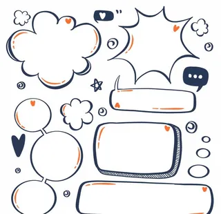 卡通对话框图片