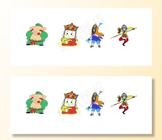 西游记名著矢量图CDR图片