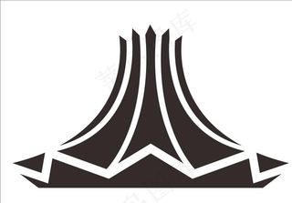 南宁会展中心剪影图片