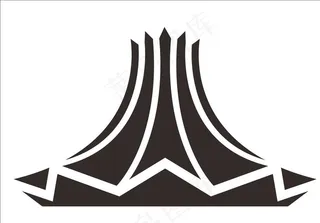 南宁会展中心剪影图片