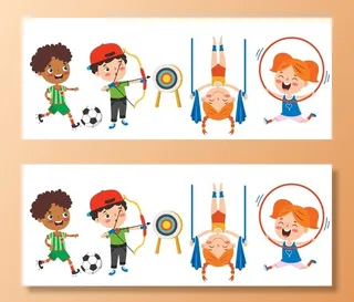 体育卡通人物  图片