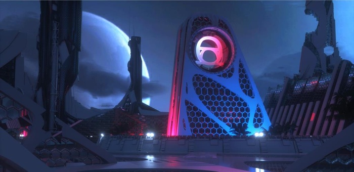 未来世界科幻场景图案图片(2000x1035)