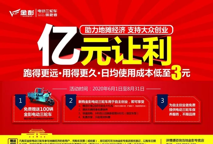 金彭亿元让利图片(3508x2480)psd模版下载
