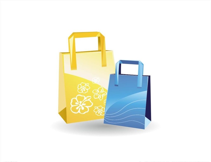 矢量袋子素材图片