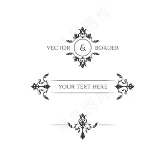 欧式花纹图片