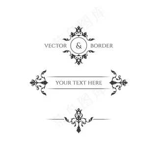 欧式花纹图片