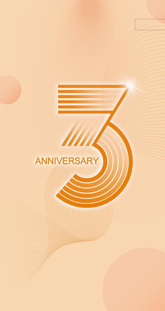 入职倒计时三周年海报活动图片