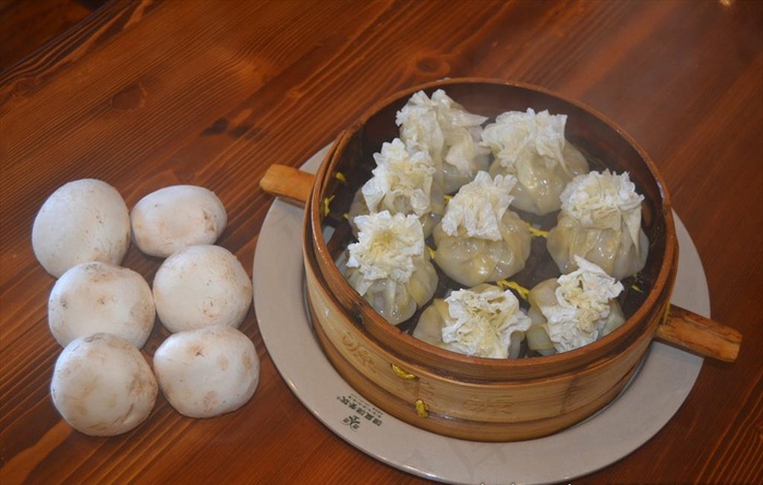 蘑菇烧麦图片