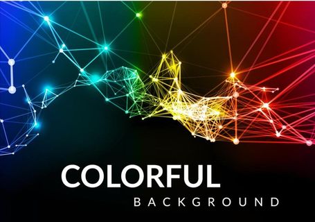 艺术彩色线条图片