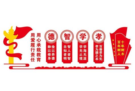 校园文化墙图片