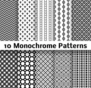 黑白花纹底纹图片