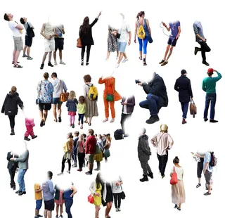 后期人物素材图片