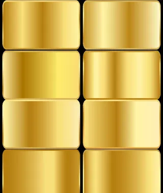 金色渐变底纹金属背景免抠素材图片