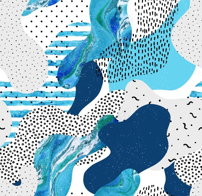 抽象河流图片