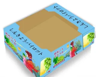 葡萄包装展开图图片