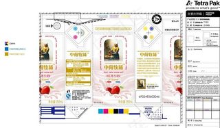 利乐公司规范牛奶外盒包装图片