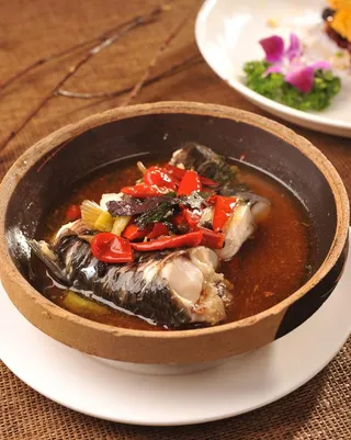 土钵刨盐鱼图片