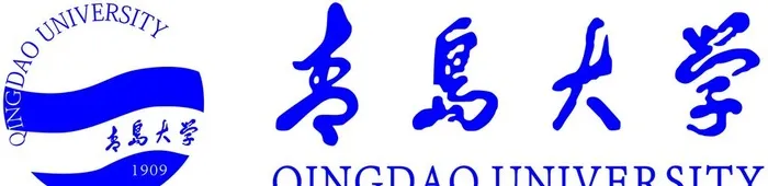 青岛大学校徽图片ai矢量模版下载