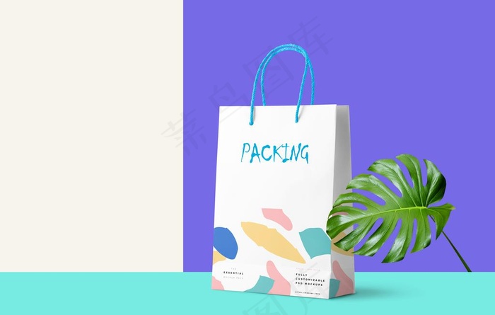 手提袋样机图片