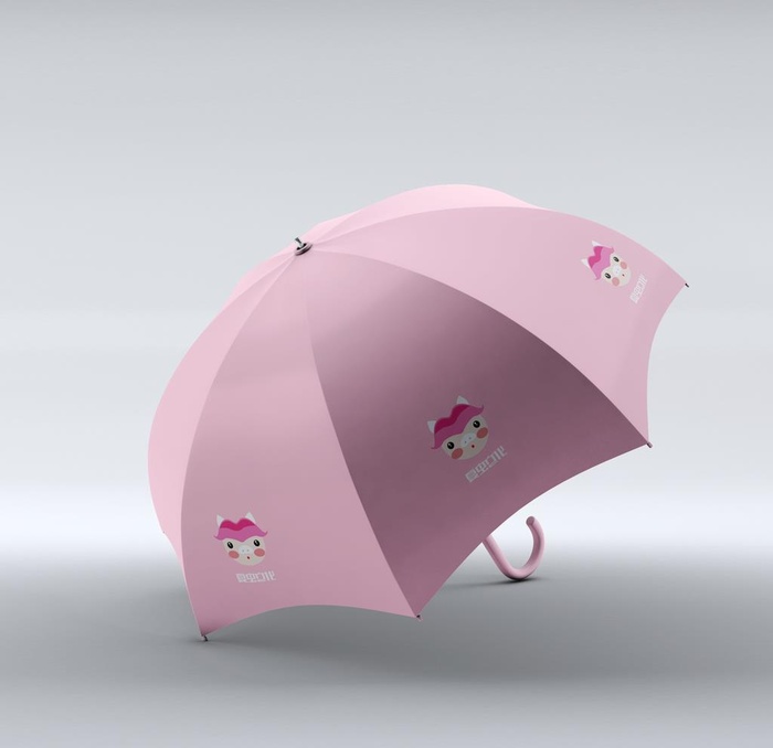 雨伞样机图片(2500x2500)psd模版下载